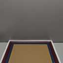 16x20 Diploma Frames 13x17 with Blue Mat, Fits Degree Certificate Document, 20 x 16 Cherry Red Frame with Tempered Glass Panel for Wall Mounting