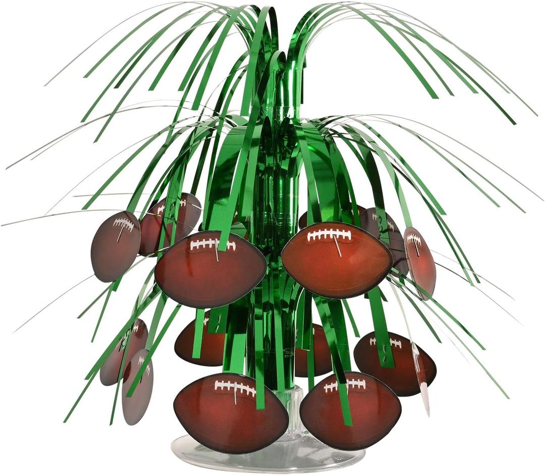Beistle Football Mini Cascade Centerpiece (7.5")