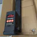 TOPTOW Trailer Receiver Hitch Extender Adapter 4" Drop/Riser, 8" and 10" Extension Length, 2" Shank, 7500lbs Towing Capacity, Matte Black