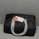 LOVEVOOK Laptop Tote Bag for Women 15.6 Inch Waterproof Leather Computer Bags Business Office Work Briefcase Black