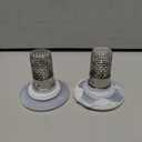 Sink Stopper Hair Catcher,(2PCS) Pop-up Sink Drain Strainer with Removable Stainless Steel Strainer Basket Hair Catcher, Bathroom Sink Strainer for Bathroom Sink Stopper Replacement