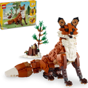 LEGO Creator 3 in 1 Forest Animals Red Fox Toys  Building Toys for Kids, Boys & Girls, Ages 9+  W/ 3 Building Options into Fox, Owl, or Squirrel  Gift for Christmas  31154