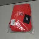 SUUKSESS Women 2 Piece Open Back Seamless Workout Sets Scrunch Booty Gym Leggings Built in Bra Crop Yoga Top (Large, Red)