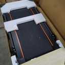 Treadmill with Incline, 3 in 1 Under Desk Treadmill Walking Pad with Removable Desk Workstation 3.5HP Foldable Compact Walking Treadmills for Home Small Office with Wristband Remote Control