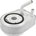 AULINK 264102B740 Engine Oil Cooler (1.6L L4) Compatible with 2017-2020 Hyundai Elantra GT Kona Sonata Tucson Veloster,Compatible with 2014-2020 Kia Soul Optima Forte Koup Forte5,Replaces 26410 2B740