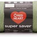 RED HEART Super Saver Yarn, Frosty Green