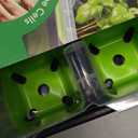 Burpee SuperSeed Seed Starting Tray | 16 XL Cell | Reusable & Dishwasher Safe | for Starting Vegetable Seeds, Flower Seeds & Herb Seeds | Indoor Grow Kit for Deep-Rooted Seedlings, Green