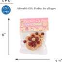 2PCS Taba Squishy Cat Paw Squeeze Toys,Sensory Fidget Toy for Your Best Mellow and Chill,Birthday Gift, Squishy Toys for Adults (Chocolate-2PCS)