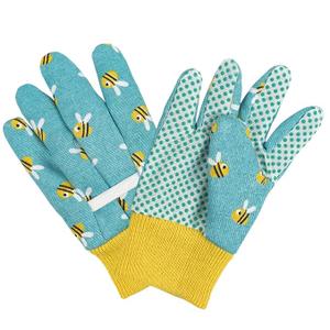 Kids Garden Gloves - PROMEDIX - 3-6 Years Old Children Gardening Gloves, Blue