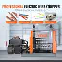 VEVOR Electric Wire Stripping Machine 0.06"-0.98" Automatic Wire Stripper
60W Copper Cable Stripper with 7 Channels, Transparent Cover, Adjustable Knob, for Wire Stripping Scrap Copper Recycling