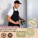 Party Potluck Hand Pie Molds, Dough Presser Pocket Pie Molds For Picnics, Barbecues(3-Pcs)