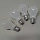 Westinghouse 0410000, 25 Watt, 130 Volt Frost Incand A19 Light Bulb, 5000 Hour 205 Lumen, 4-Pack, 1