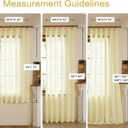 Pinch Pleated Sheer Curtains 84 Inch Length 2 Panels Set, Beige Semi Voile Sheer Curtains for Bedroom Living Room Pinch Pleated Soft Touch Light Filtering Drapes(Beige, 42 W x 84 L, 2 Panels)