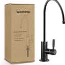Waterdrop Filtered Water Faucet for Kitchen Sink, Reverse Osmosis, Stainless Steel, Black (BLK)