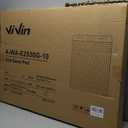 ViVin Grid Sticky Easel Pad, 25 x 30 Inches Flip Chart Paper for Teachers and Students, Large Self Stick Easel Paper for School & Office, 30 Sheets/Pad, 10 Pads/Pack