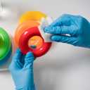 Style Setter Powder-Free Nitrile Disposable Exam Gloves, Industrial Medical Examination,Latex Free Rubber,Non-Sterile,Food Safe,Textured Fingertips,Ultra-Strong,Pack of 10(1000 PCS),Blue - Size Large