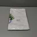 Chinoiserie Blue and White Christmas Tree Towels - Set of 2, Kitchen and Bathroom Hand Towels - Coquette Red Blue Decorations