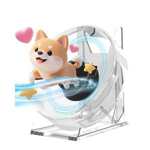 3D Hologram Fan,3D Hologram Projector HD LED Holographic Advertising Display with Cover Picture Spinner, Holographic Video Advertising Projector (4.7 inch)