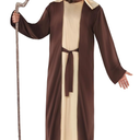 Morph Joseph Costume Men Biblical Nativity Costume Adult Shepherd Jesus Bible Outfit for Religious Events, M