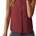 EVALESS Vest for Women 2025 Button Down Sleeveless Blazer Suit Vest Cropped Waistcoat Spring Summer Casual Outfits (M)