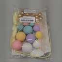 Rainbow Cake Topper Balls Cake Decorations Boho Cake Topper with Colorful Cloud Rainbow Butterflies for Wedding Birthday Supplies