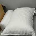 Beckham Hotel Collection Bed Pillows Standard/Queen Size Set of 2 - Original Down Alternative Pillow for Sleeping - Bedding for Back, Stomach or Side Sleepers (Queen / Standard, White)