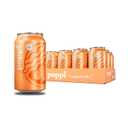 Poppi Sparkling Prebiotic Soda Beverage with Apple Cider Vinegar, Seltzer Water and Fruit Juice, Orange Cream Flavor, 12 oz, Pack of 12, Packaging may vary. (EXP 11/06/26)