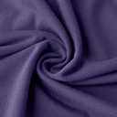 Lightweight Yoga Crop Tops Slim Fit Long Sleeve Workout Shirts for Women (Purple, M)