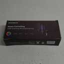 InnoGear Gaming USB Microphone, Noise Cancellation Condenser Mic with Mute, Gain, RGB Indicator, Boom Arm Stand for Streaming, Podcast, Twitch, YouTube, Discord, PC, Computer, PS4, PS5, Mac, Black