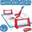 Wham-O Slip N Slide Water Knee Hockey Goals Set for Lawn Backyard Includes 2 Inflatable Hockey Goals 2 Hockey Sticks 1 Inflatable Puck