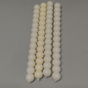 MAITREYA Ivory Tall Taper Candle Stick Candles Spiral Taper Candles-Set of 4 for Decoration Weddings Party Church-Unscented Dripless Candles,10inch(D-Ivory-New)