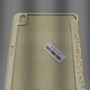 OKP Case for iPad 11th Generation 11-inch (A16) 2025, for 10.9'' iPad 10th Gen 2022, Slim Lightweight i Pad 11/10 th Gen Cover with Trifold Stand, Auto Wake/Sleep, Clear PC Back Shell, Yellow Flowers