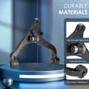 K641558 K641559 Front Lower Driver & Passenger Side Control Arms Kit Fit for Jeep Liberty 2002 2003 2004 2005 2006 2007-2pcs