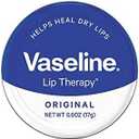 Vaseline Therapy Lip Balm Tin, Original, 0.6 Ounce (Pack of 3)