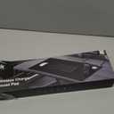 Mouse Pad with Foldable Phone Holder, Wireless Charging Desk Mat, 31.5"x15.8" Large Mousepad with Superior Micro-Weave Cloth, XXL Desk Pad with Non-Slip, Waterproof Keyboard Pad for Home & Office