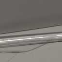 Round Clear Table Protector, 36" Round, 1.5mm Thick, Clear Vinyl Table Cover, Scratch, Heat & Water Resistant, Dining Table