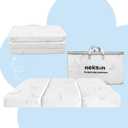 Tri-fold Pack and Play Mattress Pad, 38x26 Memory Foam & High Density Foam Baby Mattress for Pack N Play, Foldable Travel Pack N Play Mattresses for Baby and Toddlers, Breathable & Washable