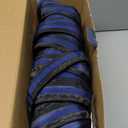 Garden Hose 100ft, Non-Expanding Water Hose, 8 Function Nozzle, Flexible Ultra-Light, Anti-Kink, Wear-Resistant, Portable, Easy Storage, Hose with 3/4 for Outdoor, Garden, Yard, Black Dark Blue