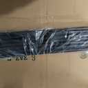 POOLHOUR Pool Float Storage XXL Large Outdoor Pool Toy Storage Organizer for Pool Noodles, Toys, Floats, Balls,Equipment, Mesh Rolling Storage Organizer Bin, Black