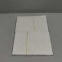 AOBOPLE 100 Sheets Cream Cardstock 5x7 Off White Card Stock,Ivory Cardstock Paper 66lb/180gsm Thick Card Stock Printer Paper for DIY Projects, Greeting Card Making, Printing, Postcards, Photos