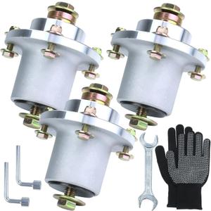 GELASKA 3 Pack 783506 Spindle Assembly Replaces Hustler 783506, 795757 for Hustler FasTrak 42" FasTrak 44'', FasTrak 48", Mini Z 36", Mini Z 42", Mini Z 44'', Mini Z 52'', TrimStar 36" 48" 52" Mowers (3x783506)