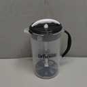 Dr. Brown's Baby Formula Mixing Pitcher with Adjustable Stopper, Locking Lid & No Drip Spout, Black, BPA Free, 36oz, 1 Pack