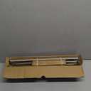 Antique Bronze Curtain Rods for Windows 28 to 48 Inches Adjustable Length Heavy Duty 1" Diameter Window Curtain Rod with Solid Metal Finials for Outdoor Farmhouse Bedroom Kitchen Living Room