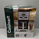 Cuisinart Personal Brew™ 12-Cup Coffee Maker, Automatic Coffee Machine, Programmable Coffee Maker for Home Brewing Convenience with Adjustable Brew Strength, Stainless Steel/Black, DCC-12