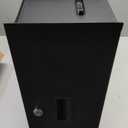 RIVECO 4U Locking Server Cabinet Case 19 Rack Mount Drawer Lockable Deep Rack Drawer Black