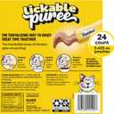 Temptations Creamy Puree Squeezable Lickable Cat Treats, Wet Cat Treats with Chicken, 0.42 oz. Tubes, 24 Count (EXP 12/23/27)