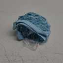 Lilly's Love Large Stuffed Animal Hammock | Corner Hanging Organizer, Stuffed Animal Storage | Easy to Hang Plushie Net w/Included Anchors & Hooks | Cute Room & Bedroom Decor (Light Blue) (1 Pack (XL))