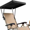 Chair Umbrella with Adjustable Clamp for Beach Chair Beach Umbrella Shade Canopy, 32.321.3 in Sun Protection, Fits Camping, Lawn, Zero Gravity, Lounge, Fishing Chairs & Wheelchairs