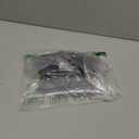 ANECO 12 Pieces Satin Napkins Soft Dinner Napkins Square Table Napkins 17 x 17 Inches for Restaurant Weddings Party Dinner Decoration (Black)