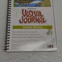 Strathmore 460-19 500 Series Visual Mixed Media Journal, Vellum, 9"x12", White, 34 Sheets